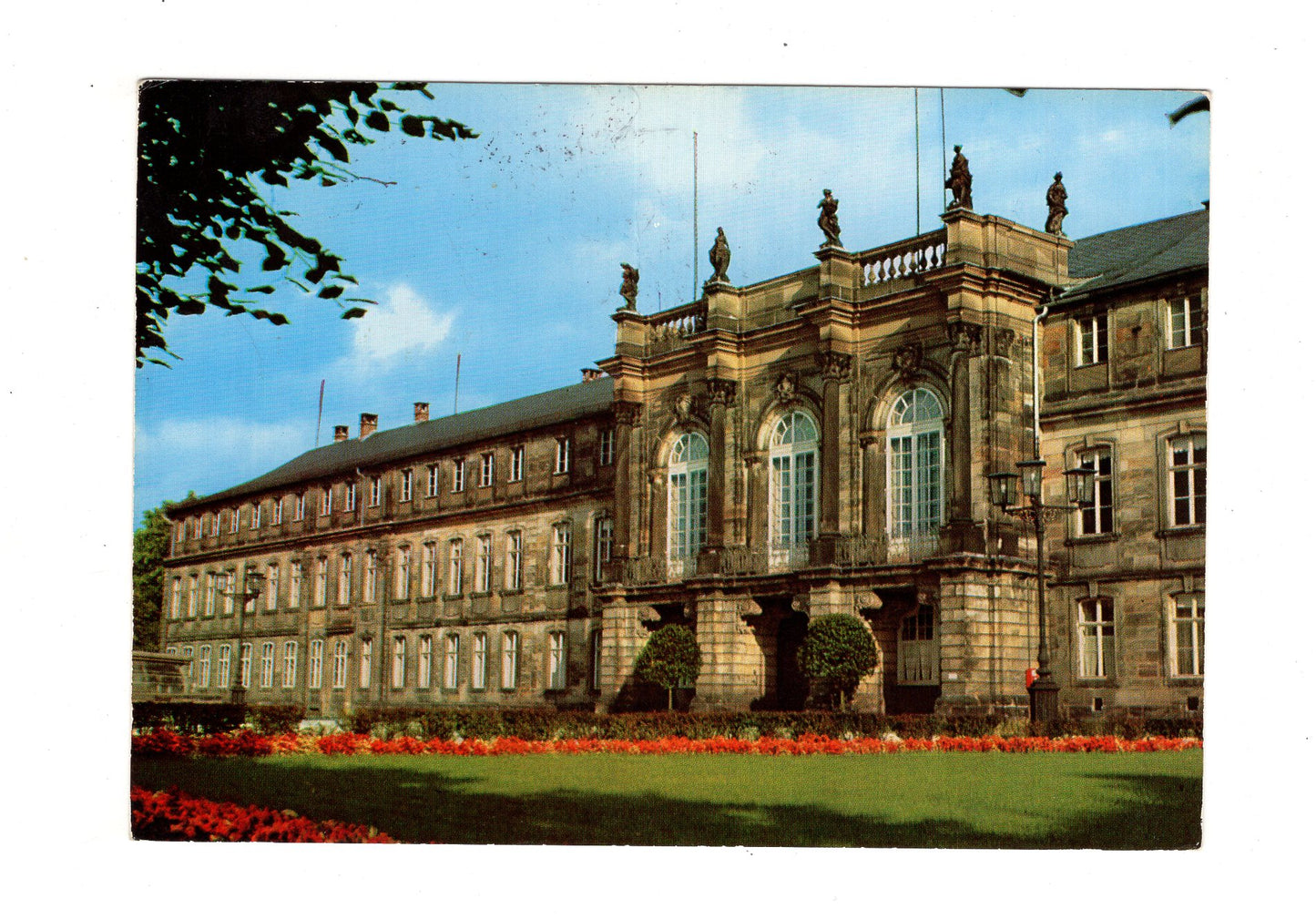 Ansichtskarte Bayreuth / Neues Schloss