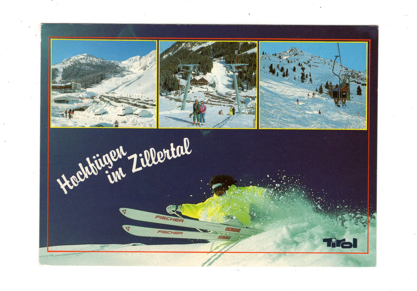 Ansichtskarte Hochfügen / Zillertal / Tirol / Österreich