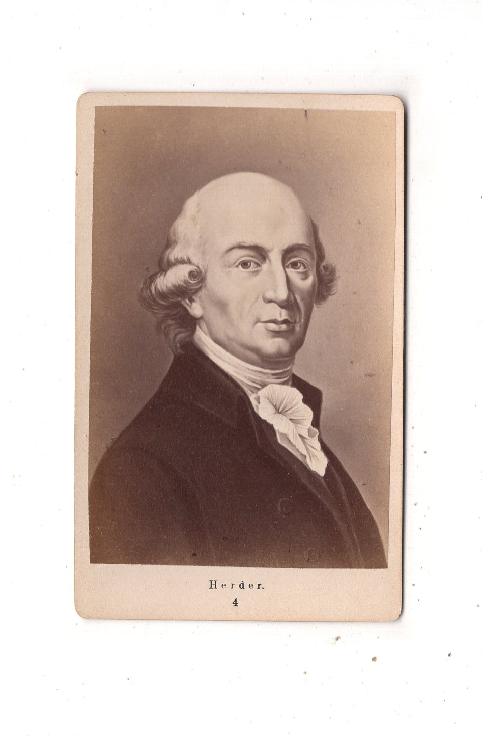 Fotografie Kunst / Johann Gottfried Herder - 1870er