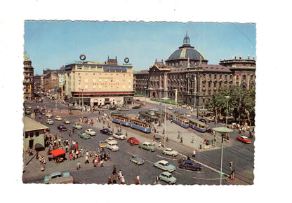 Ansichtskarte München / Stachus mit Justizpalast / I1-67