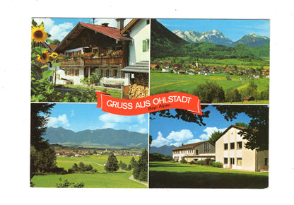 Ansichtskarte Ohlstadt / Bayerische Alpen