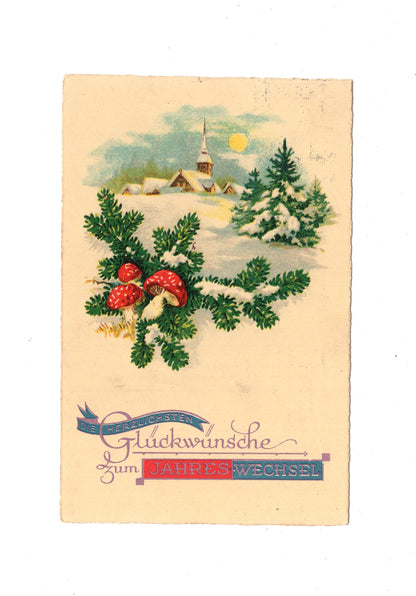 Ansichtskarte Feiertage / Frohes neues Jahr - 1934