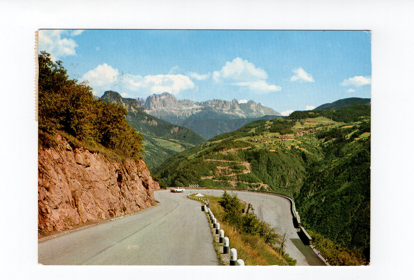 Ansichtskarte Höhenstraße mit den Ritten / Südtirol / Italien