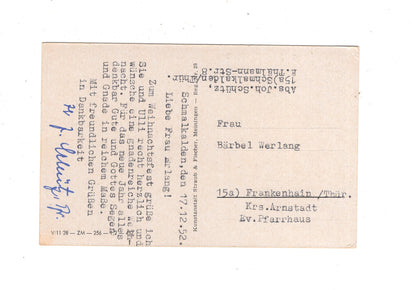 Ansichtskarte Feiertage / Frohe Weihnachten / K1-60