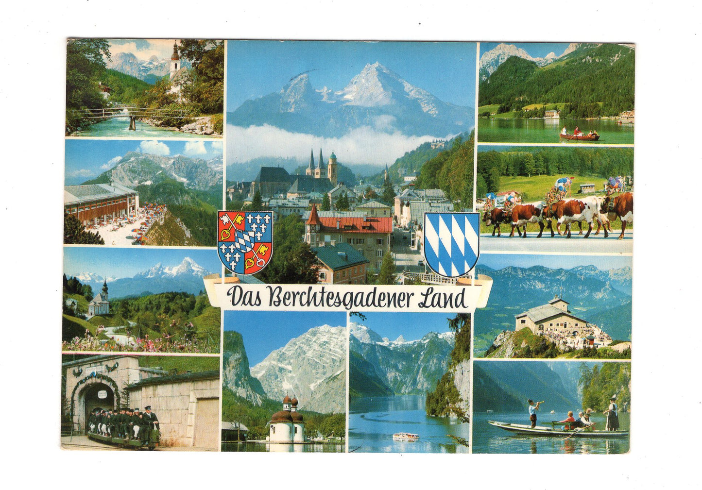 Ansichtskarte Berchtesgadener Land