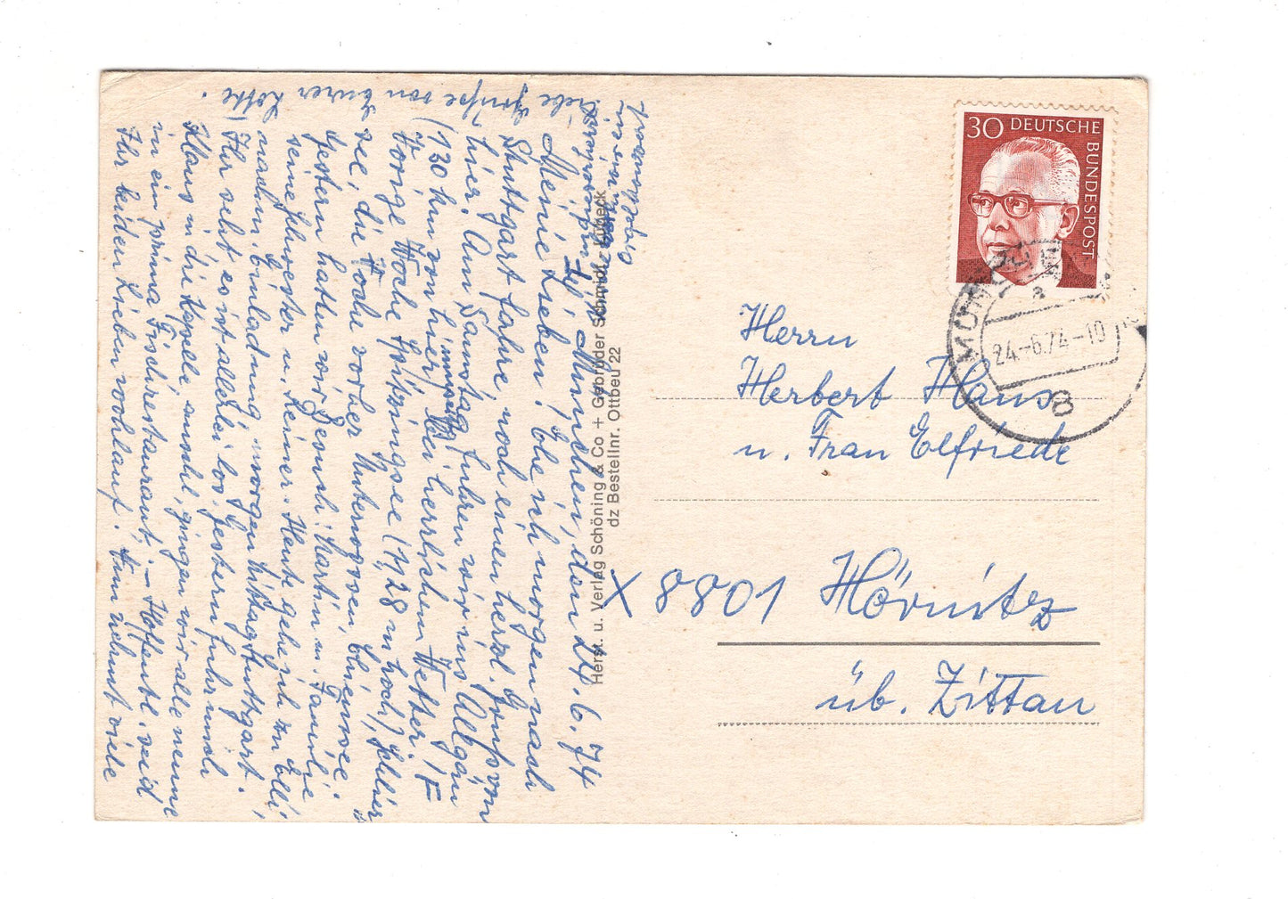 Ansichtskarte Basilika Ottobeuren / I1-51