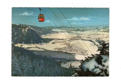 Ansichtskarte Breitenbergbahn mit Blick auf Pfronten