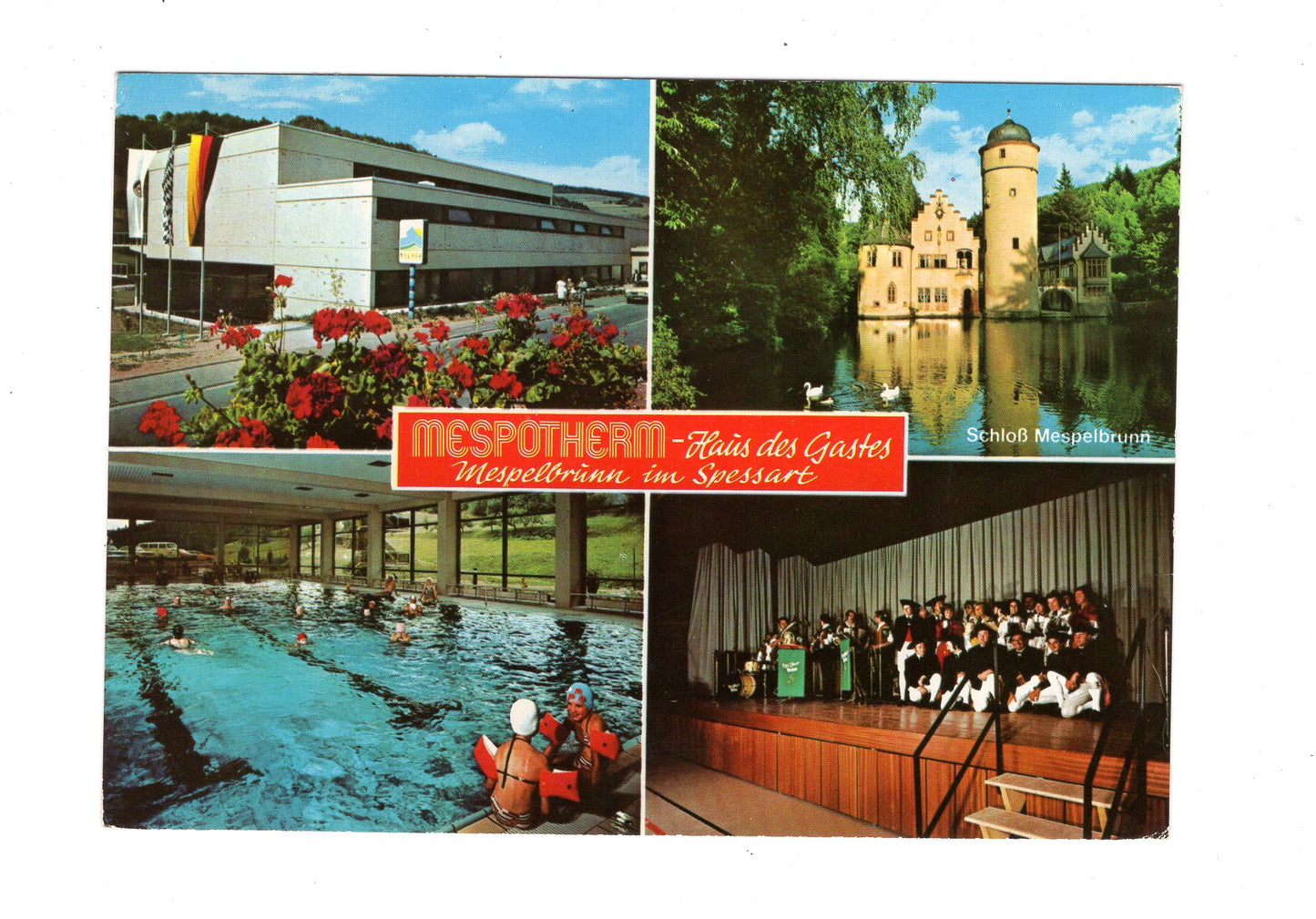 Ansichtskarte Mespotherm / Mespelbrunn im Spessart