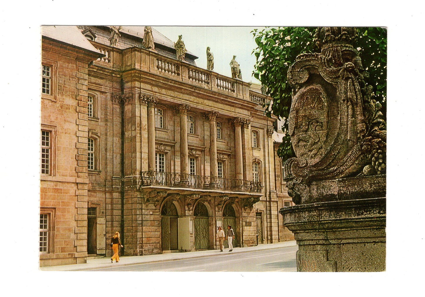 Ansichtskarte Bayreuth / Markgräfliches Opernhaus