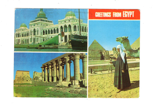 Ansichtskarte Greetings from Egypt / Ägypten