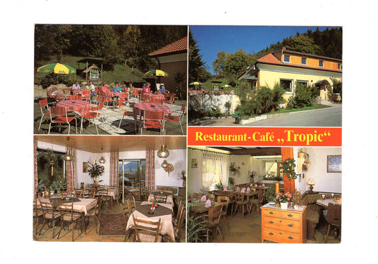 Ansichtskarte Restaurant-Café Tropic / Wurmlingen / Tuttlingen