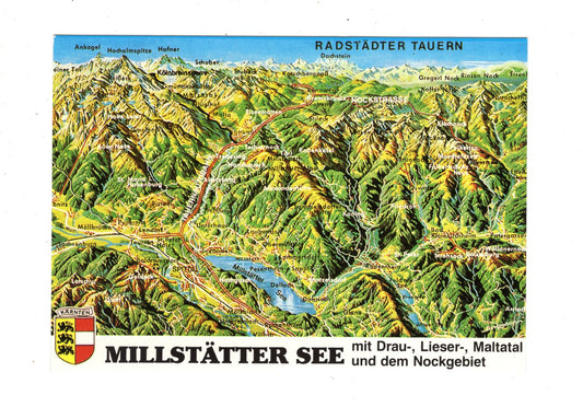 Ansichtskarte Millstätter See / Kärnten / Österreich
