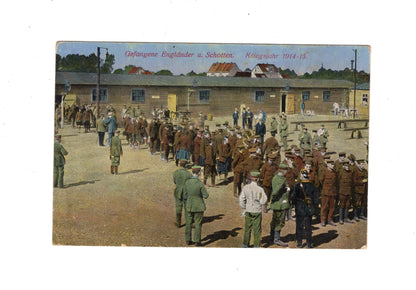 Ansichtskarte / Feldpost / Gefangene Engländer & Schotten - Limburg / Lahn 1915