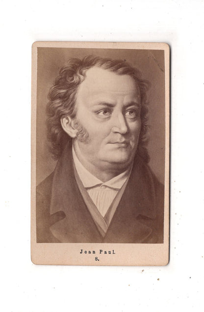 Fotografie Kunst / Schriftsteller Jean Paul - 1870er