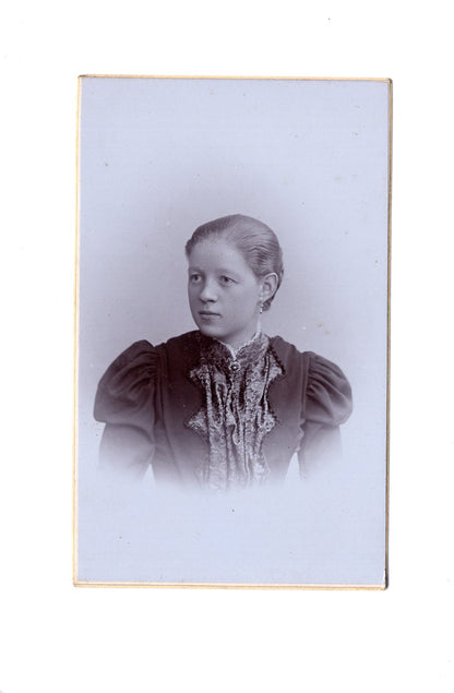 Fotografie Damenportrait - Barmen 1890er