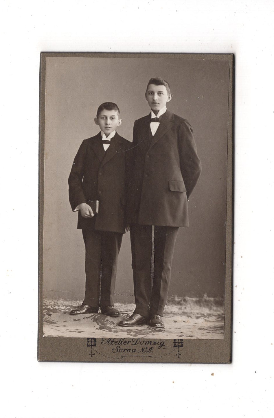 Fotografie Feine Jungen - Sorau Żary um 1910