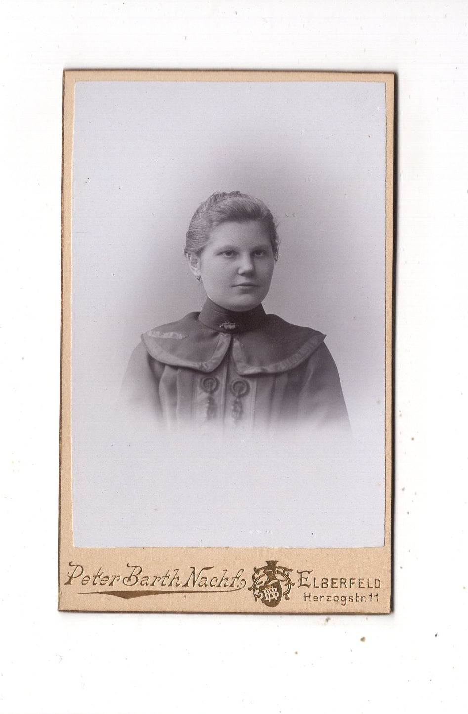Fotografie Damenportrait - Elberfeld 1890er / CDV N1-13