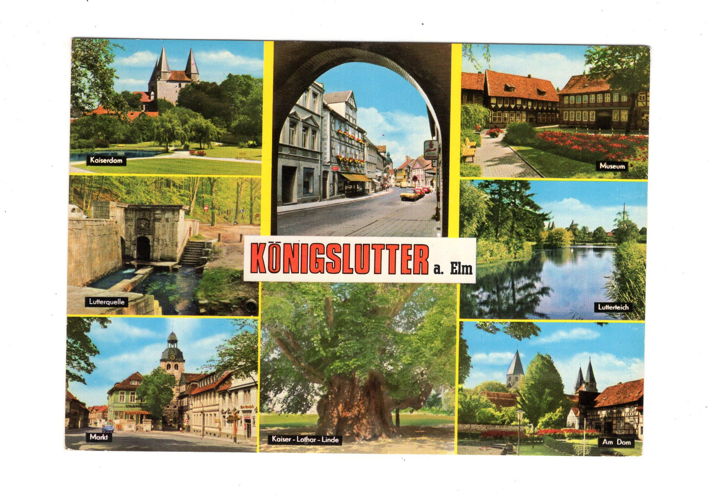 Ansichtskarte Königslutter am Elm