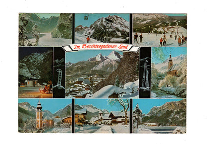 Ansichtskarte Berchtesgadener Land