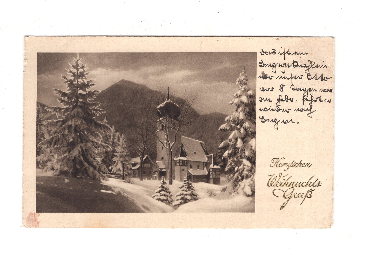 Ansichtskarte Feiertage / Frohe Weihnachten / K1-60