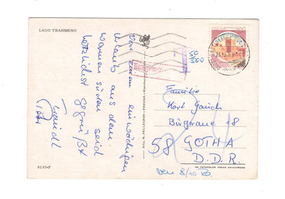 Ansichtskarte Lago Trasimeno / Italien