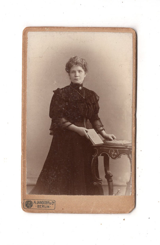 Fotografie Feine Dame - Berlin 1890er