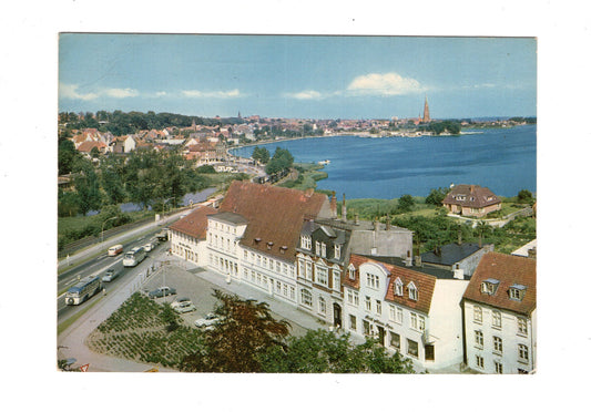 Ansichtskarte Schleswig an der Schlei / Gottorfdamm und Schlei