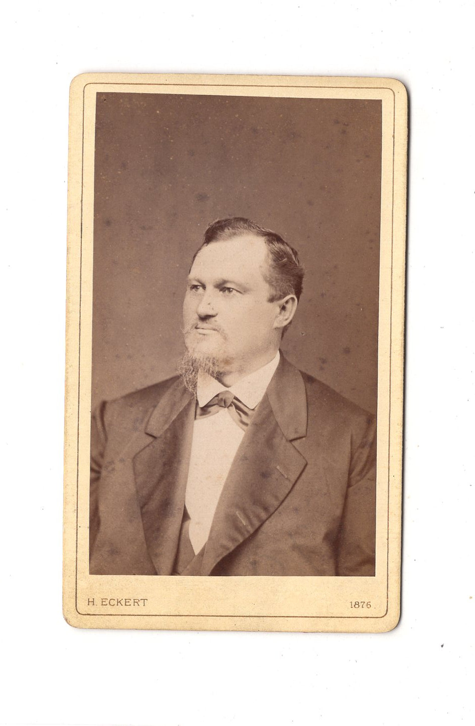 Fotografie Herrenportrait - Prag 1876 / CDV C1-21