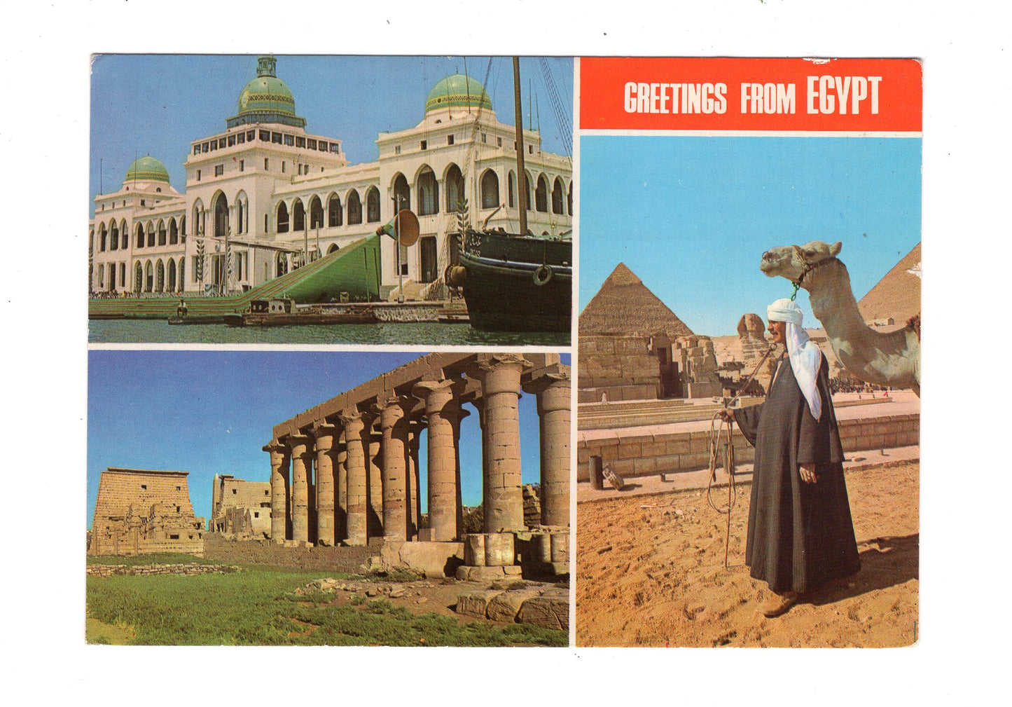 Ansichtskarte Greetings from Egypt / Ägypten