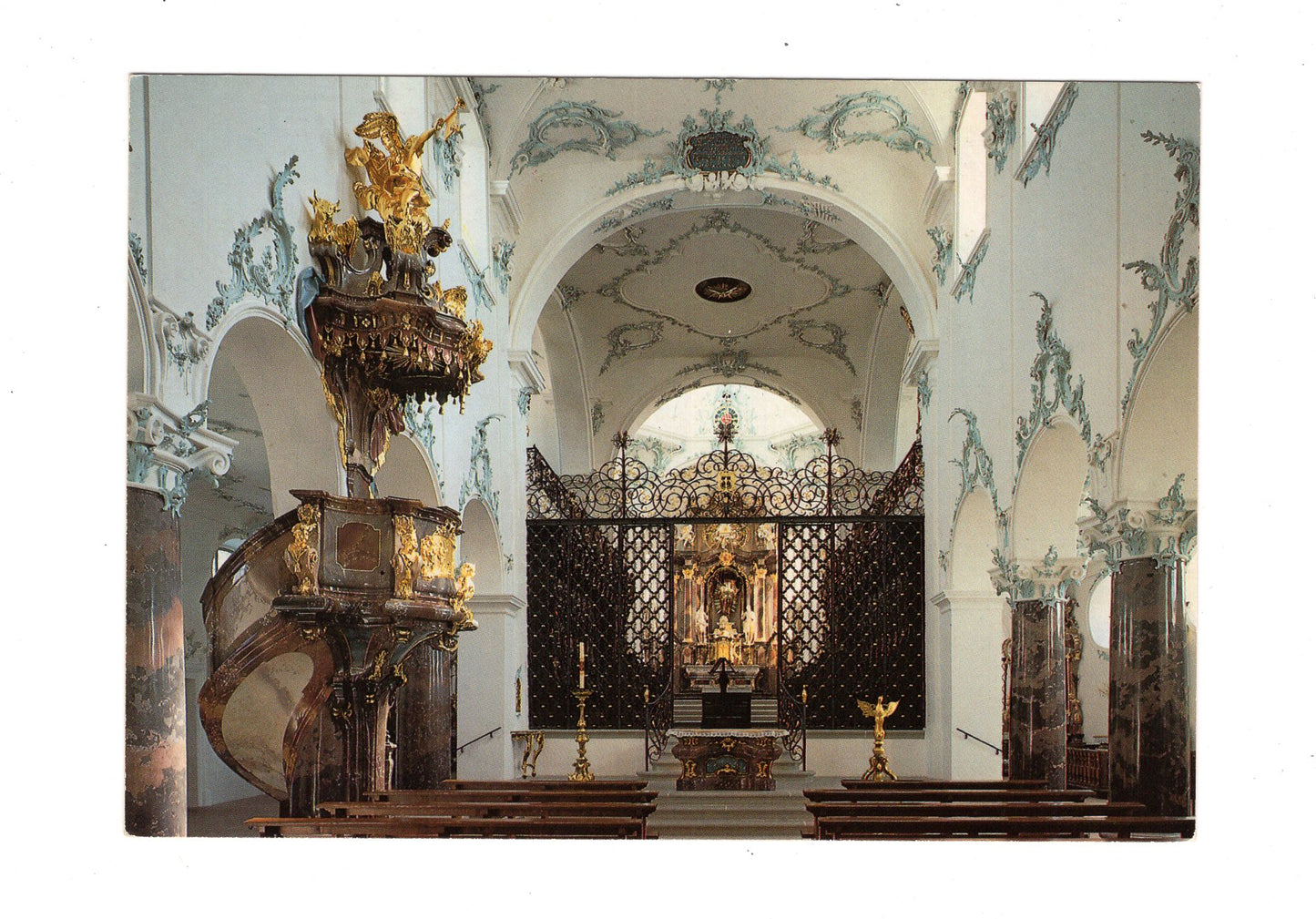 Ansichtskarte Beromünster / Stiftskirche St. Michael / Schweiz