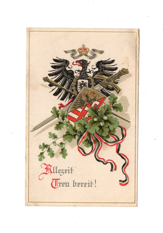 Ansichtskarte / Feldpost / Patriotische Karte - 1916