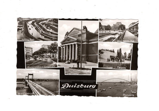 Ansichtskarte Duisburg / Stadttheater +++ / M1-63