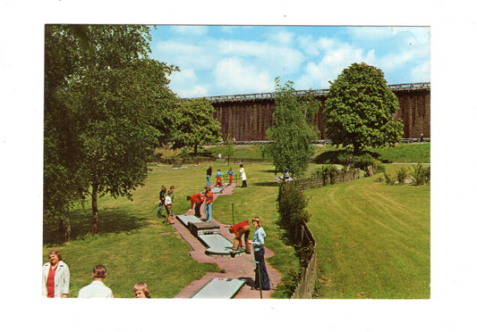 Ansichtskarte Bad Rothenfelde / Teutoburger Wald / Minigolf am Neuen Gradierwerk