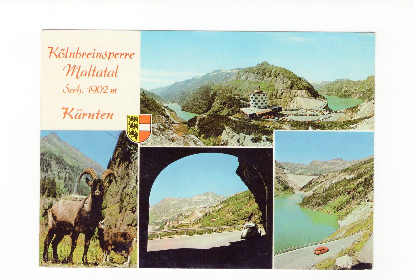 Ansichtskarte Kölnbreinsperre im Maltatal / Kärnten / Österreich