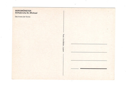 Ansichtskarte Beromünster / Stiftskirche St. Michael / Schweiz