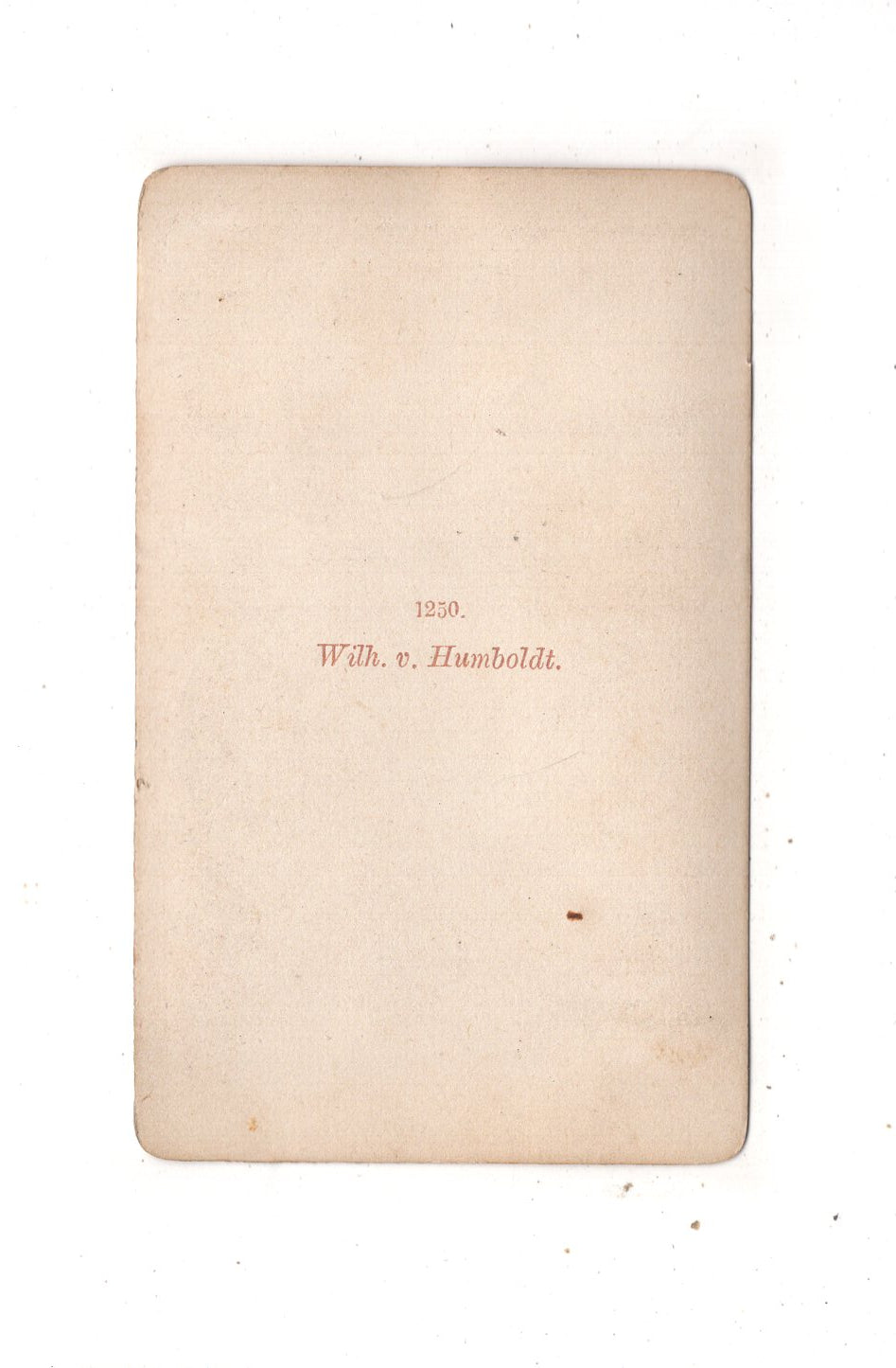 Fotografie Kunst / Alexander von Humboldt - 1870er