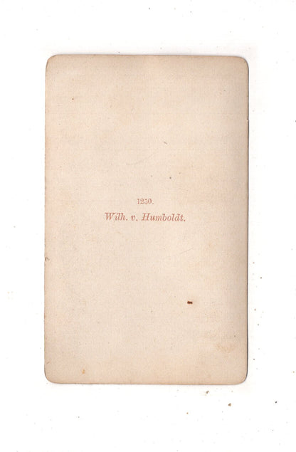 Fotografie Kunst / Alexander von Humboldt - 1870er