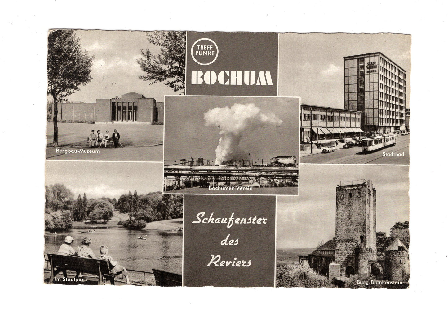 Ansichtskarte Bochum / Bergbau-Museum +++