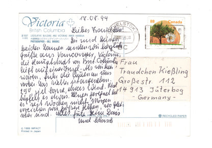 Ansichtskarte Victoria / British Columbia / Kanada