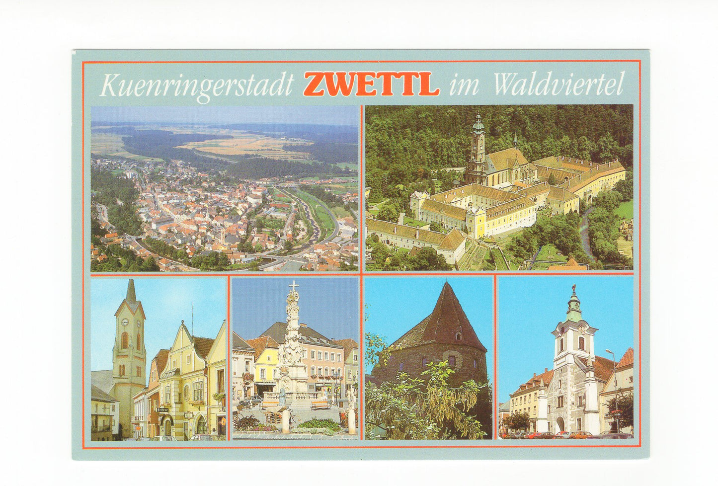 Ansichtskarte Zwettl im Waldviertel / Niederösterreich / Österreich