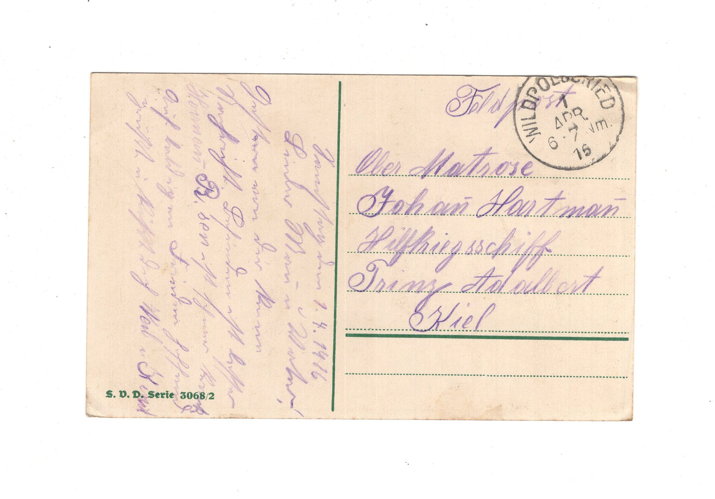 Ansichtskarte / Feldpost / Patriotische Karte - 1916