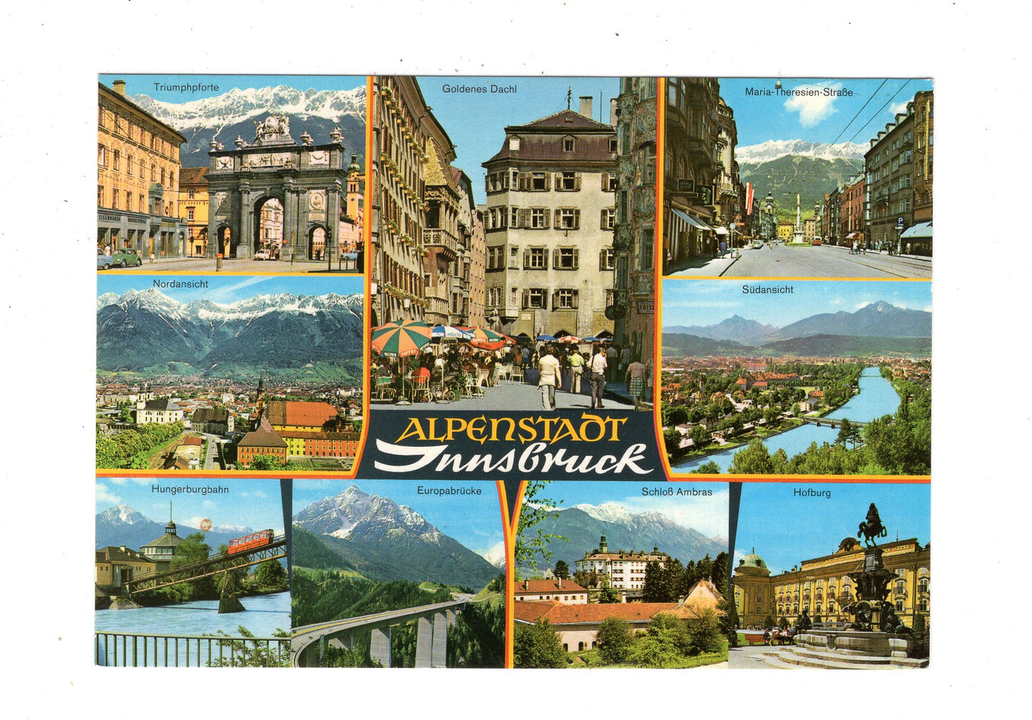 Ansichtskarte Innsbruck / Tirol / Österreich / N1-64