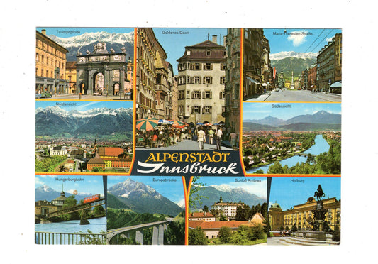 Ansichtskarte Innsbruck / Tirol / Österreich / N1-64