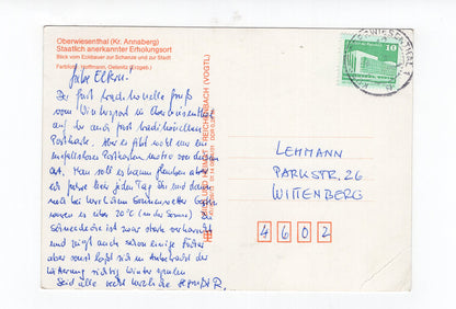 Ansichtskarte Oberwiesenthal / Kreis Annaberg