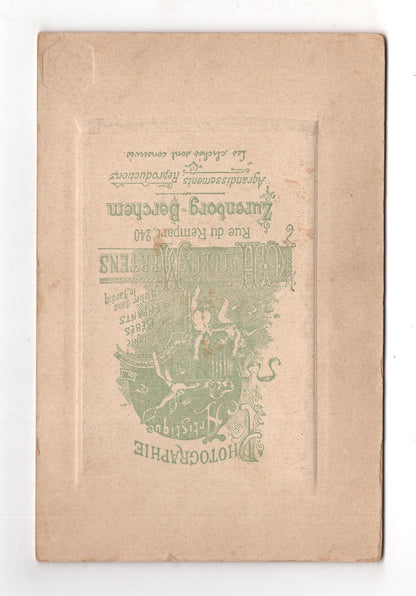 Fotografie Schönes Familienbild - Zurenborg-Berchem um 1910 / CAB U-20