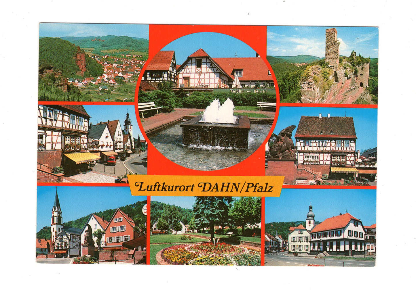 Ansichtskarte Luftkurort Dahn / Pfalz