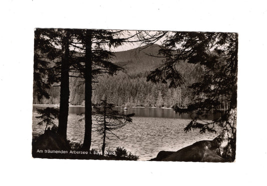 Ansichtskarte Arbersee im Bayerischen Wald