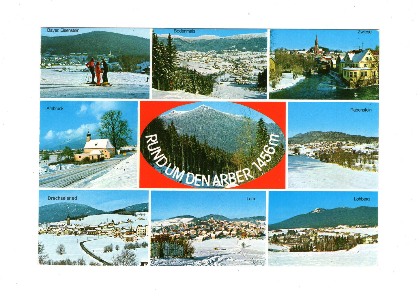 Ansichtskarte Rund um den Arber / Lohberg / Rabenstein +++