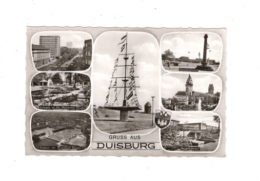 Ansichtskarte Duisburg / Königstraße +++ / M1-63