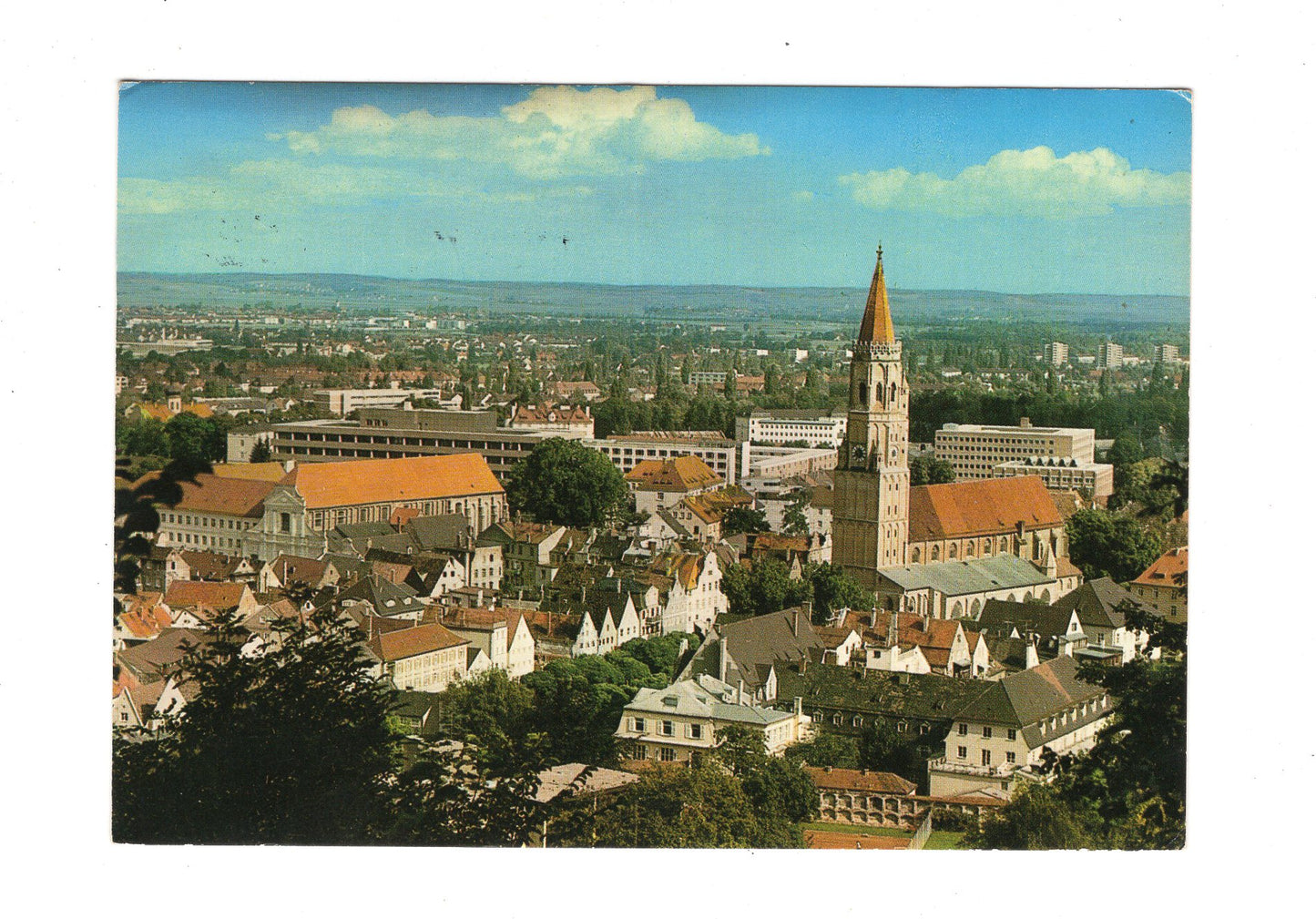 Ansichtskarte Landshut in Bayern / Isar